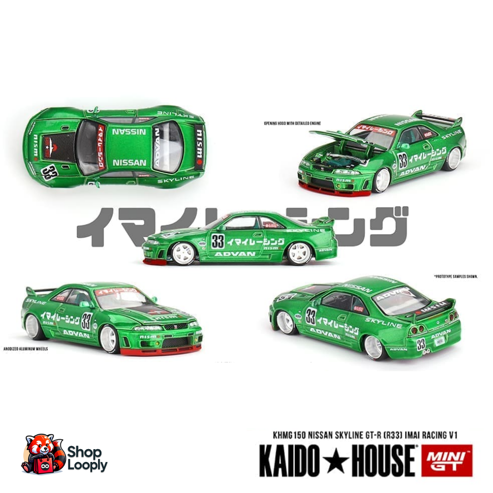 Kaido House 1:64 Nissan GT-R R33 Imai JDM Collectible