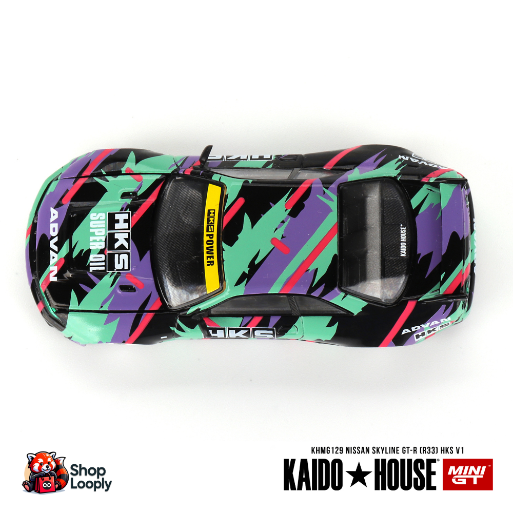 Kaido House 1:64 Nissan GT-R R33 HKS JDM Collectible