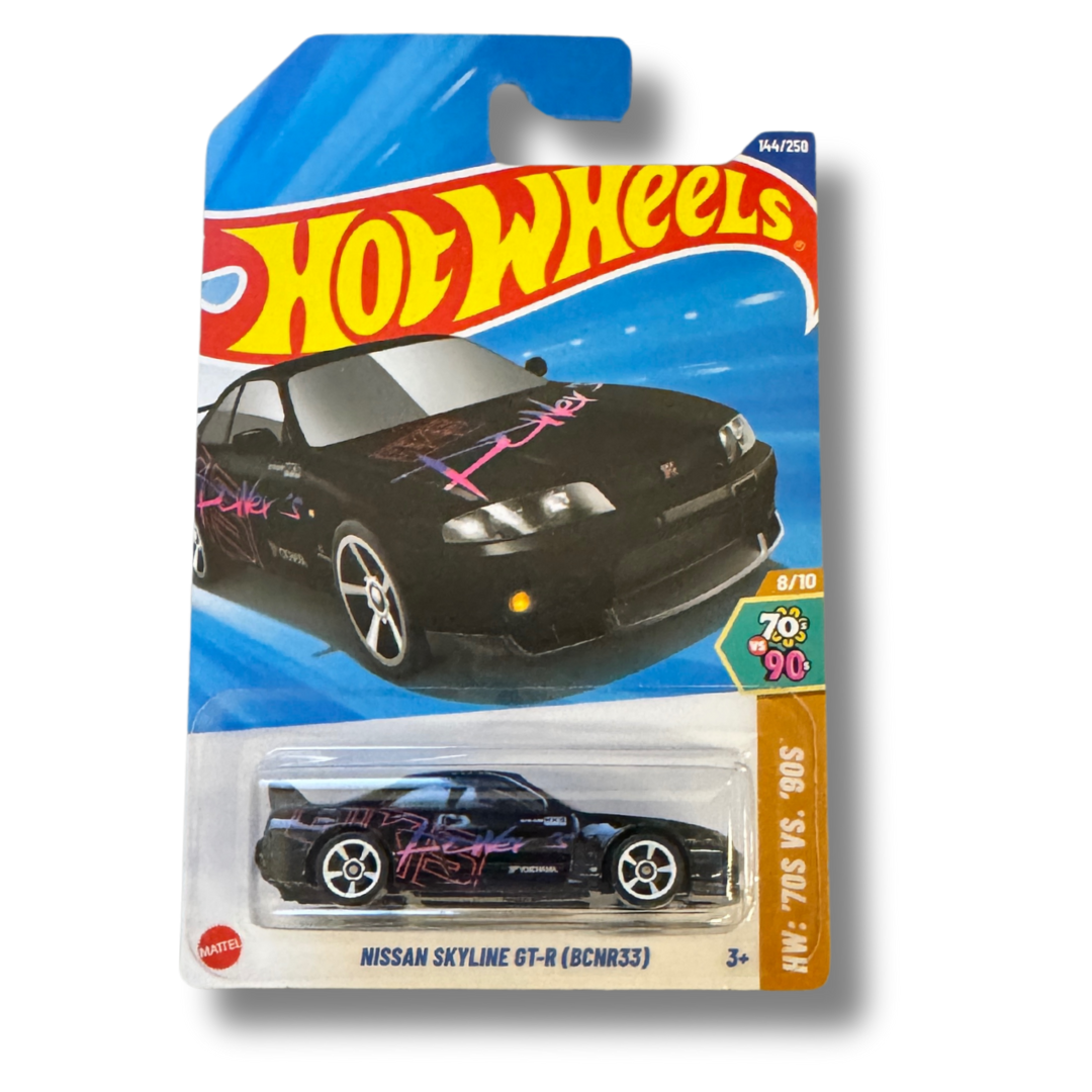 Hot Wheels Nissan Skyline GT-R (BCNR33) – HW 70s vs. 90s Edition