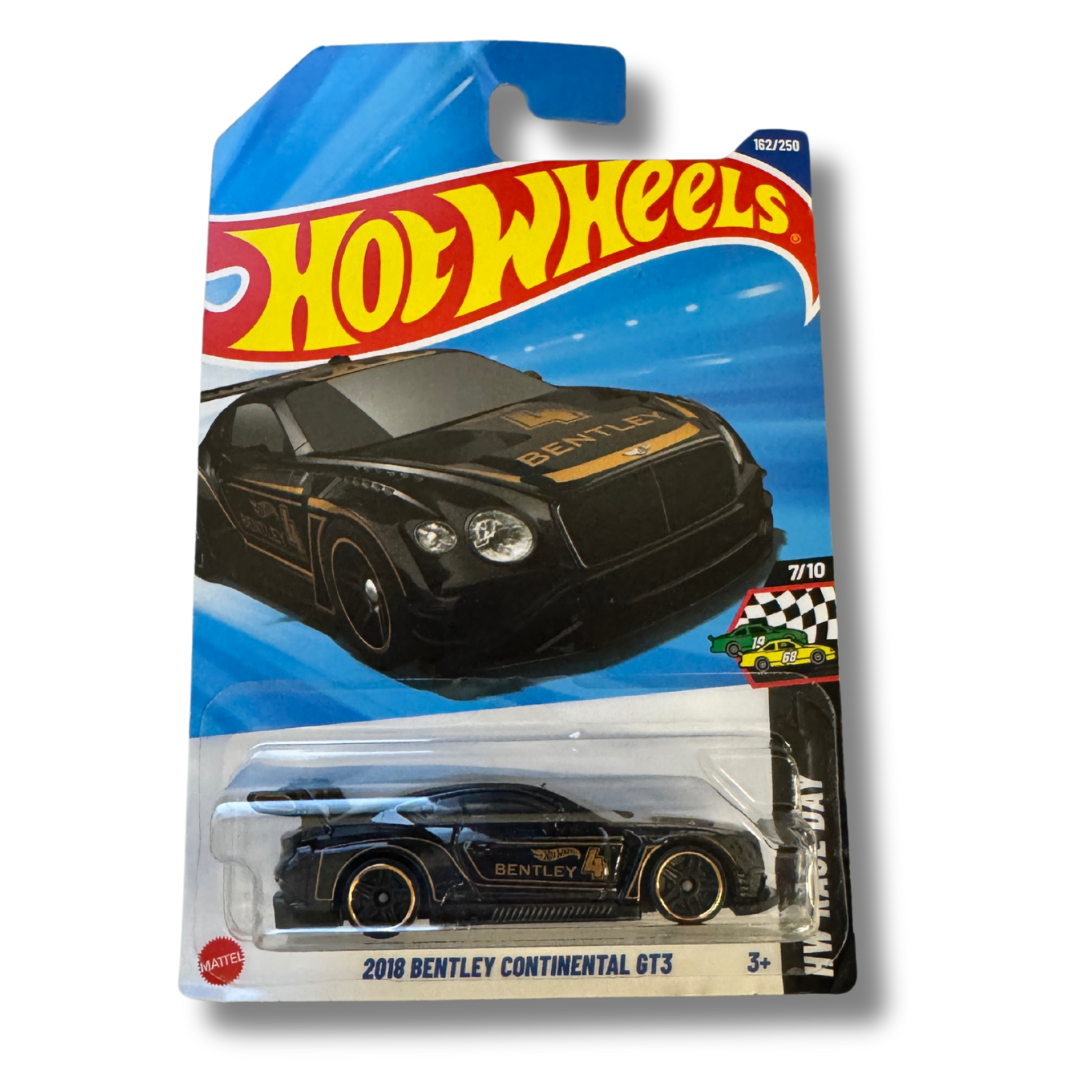 Hot Wheels Bentley Continental GT3 – HW Race Day Edition - 🚚 Free Shipping Included!