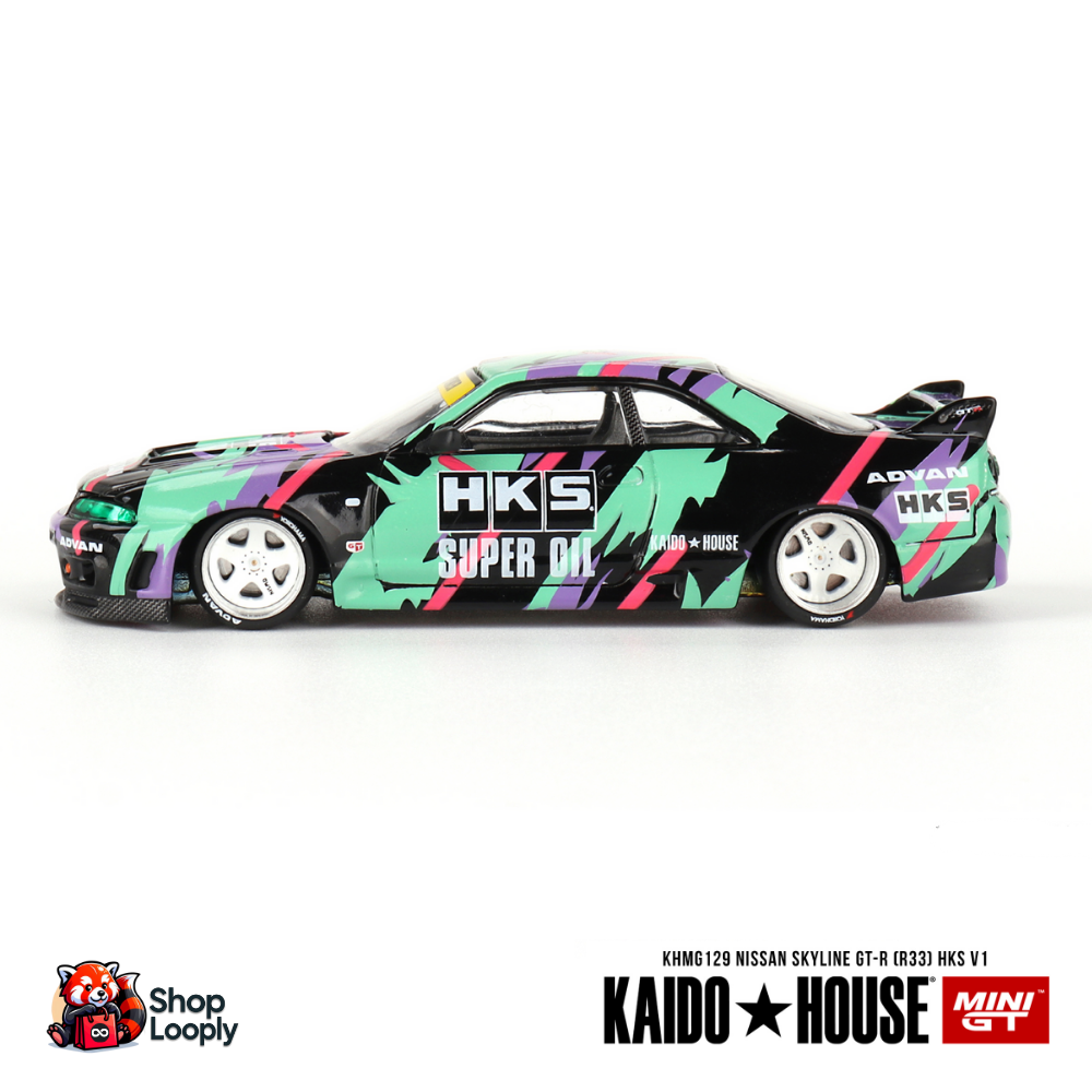 Kaido House 1:64 Nissan GT-R R33 HKS JDM Collectible