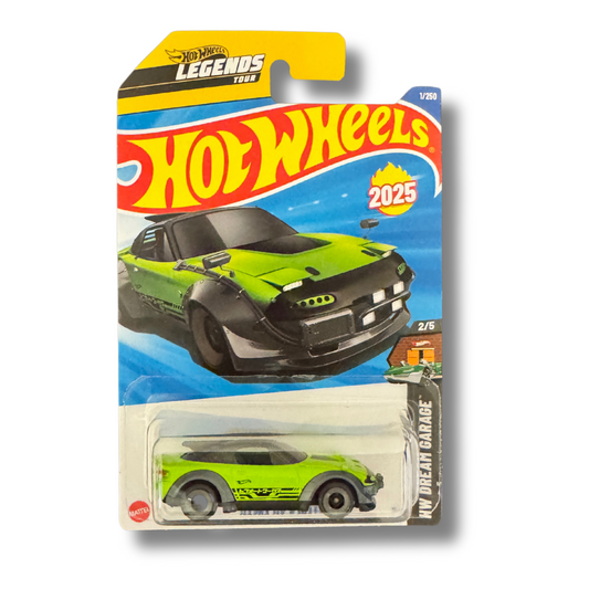 Hot Wheels Legends Tour 2025 – HW Dream Garage – Limited Edition Green & Black Racer – 1/250 – Collector's Item - 🚚 Free Shipping Included!