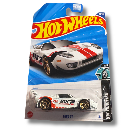 Hot Wheels Ford GT – Borla Edition  HW Modified 159/250 - 🚚 Free Shipping Included!