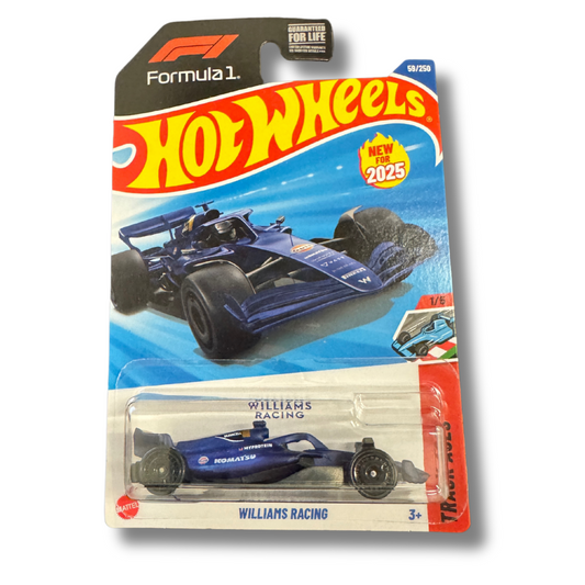 Hot Wheels Williams Racing F1 – Official Formula 1 Diecast Car 2025 Edition - 🚚 Free Shipping Included!