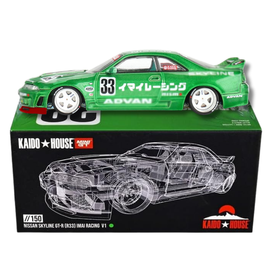 Kaido House 1:64 Nissan GT-R R33 Imai JDM Collectible